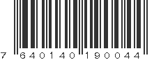 EAN 7640140190044