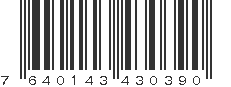 EAN 7640143430390