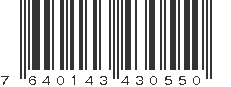 EAN 7640143430550