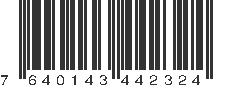 EAN 7640143442324