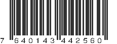 EAN 7640143442560