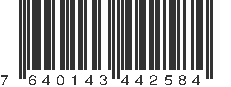 EAN 7640143442584