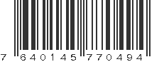EAN 7640145770494