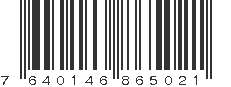 EAN 7640146865021