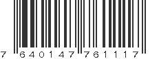 EAN 7640147761117