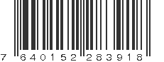 EAN 7640152283918