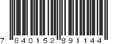 EAN 7640152891144