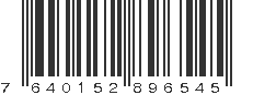 EAN 7640152896545