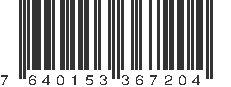 EAN 7640153367204