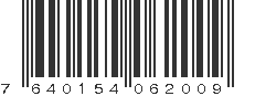 EAN 7640154062009