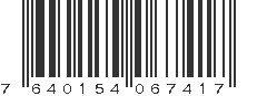 EAN 7640154067417