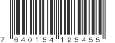 EAN 7640154195455