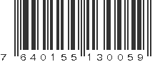 EAN 7640155130059