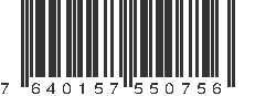 EAN 7640157550756