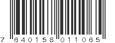 EAN 7640158011065