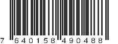 EAN 7640158490488