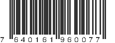 EAN 7640161960077