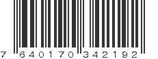 EAN 7640170342192