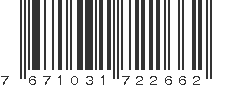 EAN 7671031722662