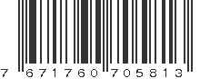 EAN 7671760705813