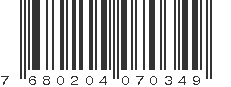 EAN 7680204070349