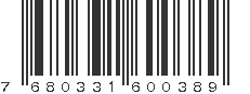 EAN 7680331600389