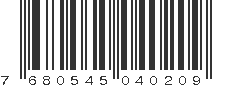 EAN 7680545040209