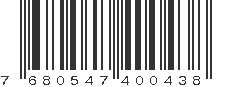 EAN 7680547400438
