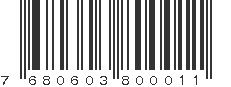 EAN 7680603800011