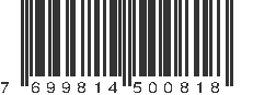 EAN 7699814500818