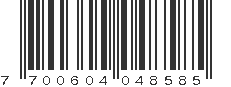 EAN 7700604048585