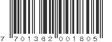 EAN 7701362001805