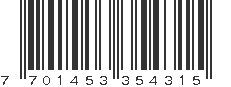 EAN 7701453354315