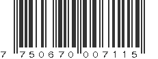 EAN 7750670007115