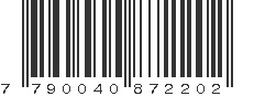 EAN 7790040872202