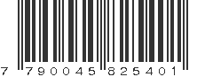 EAN 7790045825401