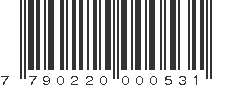 EAN 7790220000531