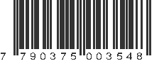 EAN 7790375003548