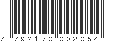 EAN 7792170002054