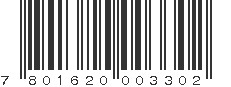 EAN 7801620003302