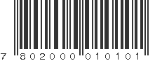 EAN 7802000010101