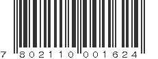 EAN 7802110001624
