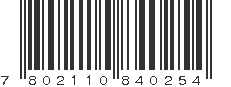 EAN 7802110840254