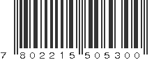 EAN 7802215505300