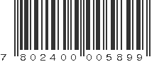 EAN 7802400005899