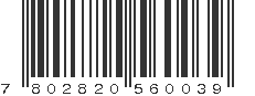 EAN 7802820560039