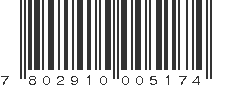 EAN 7802910005174