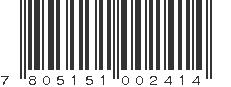 EAN 7805151002414