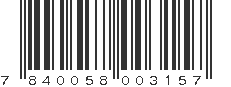 EAN 7840058003157