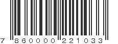 EAN 7860000221033